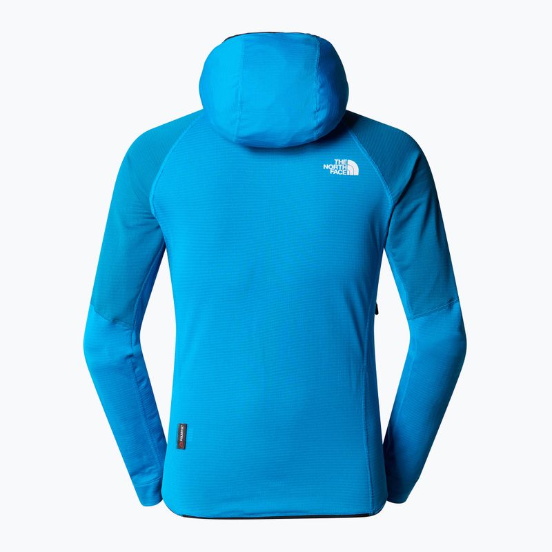 Férfi trekking pulóver The North Face Bolt Polartec Hoodie skyline blue/adriatic b 8