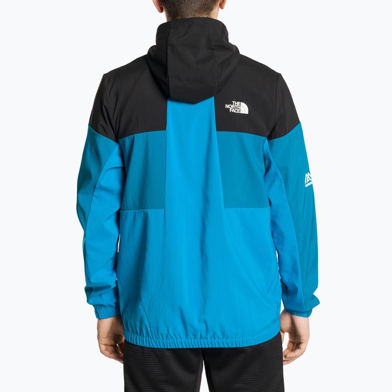 Férfi széldzseki The North Face Ma Wind Track skyline blue/adriatic blue 2