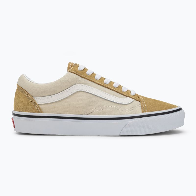Vans Old Skool vászon/szarvasbőr pop krém cipő 2