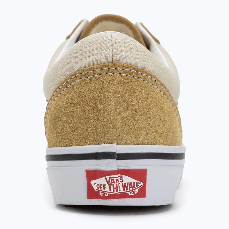 Vans Old Skool vászon/szarvasbőr pop krém cipő 6