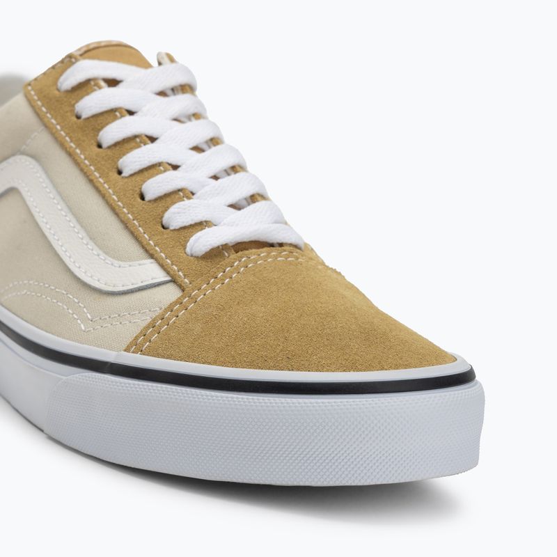 Vans Old Skool vászon/szarvasbőr pop krém cipő 7