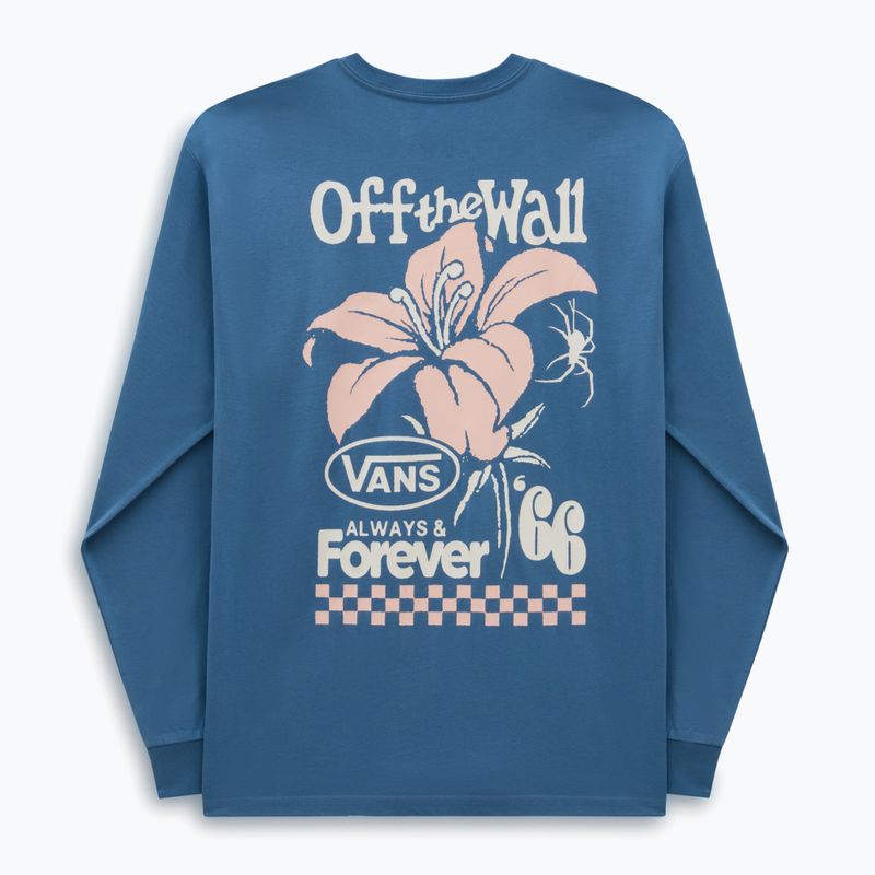 Férfi Vans Petal And Pest Ls hosszú ujjú Tee koppen kék 2
