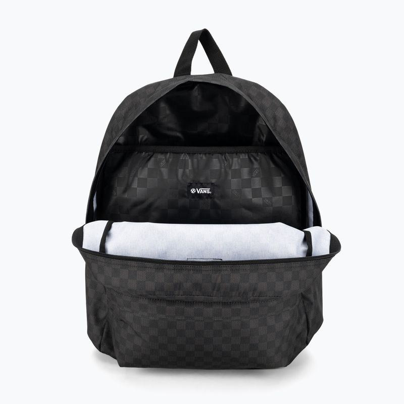 Hátizsák Vans Old Skool Check Backpack 22 l black/charcoal 6