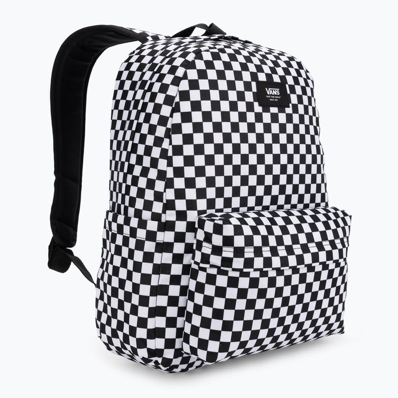 Hátizsák Vans Old Skool Check Backpack 22 l black/white 2