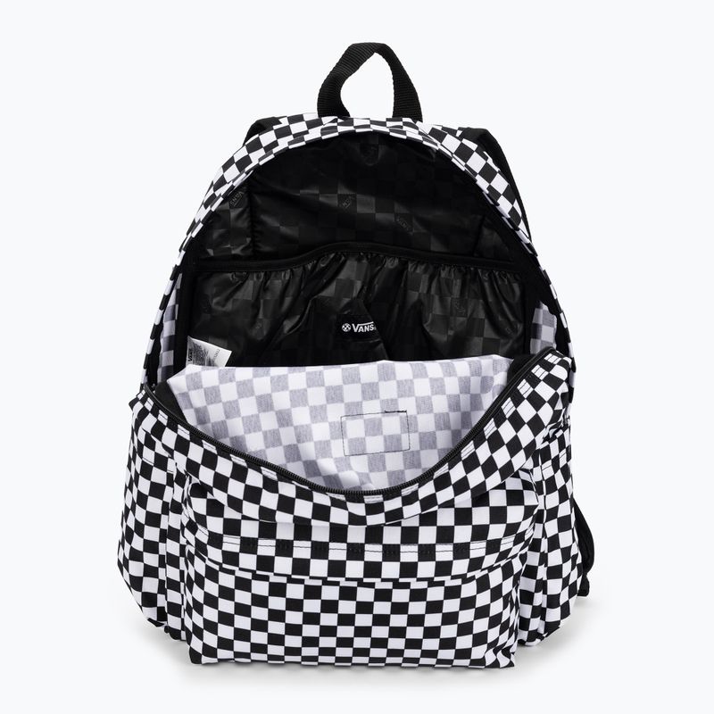 Hátizsák Vans Old Skool Check Backpack 22 l black/white 7