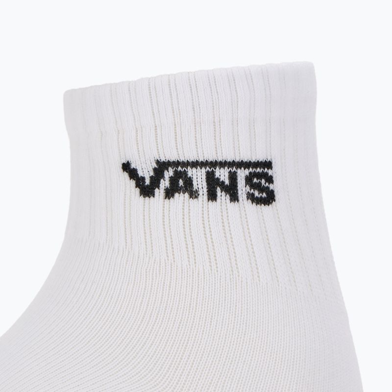 Vans Classic Half Crew női zokni 3 pár fehér 3