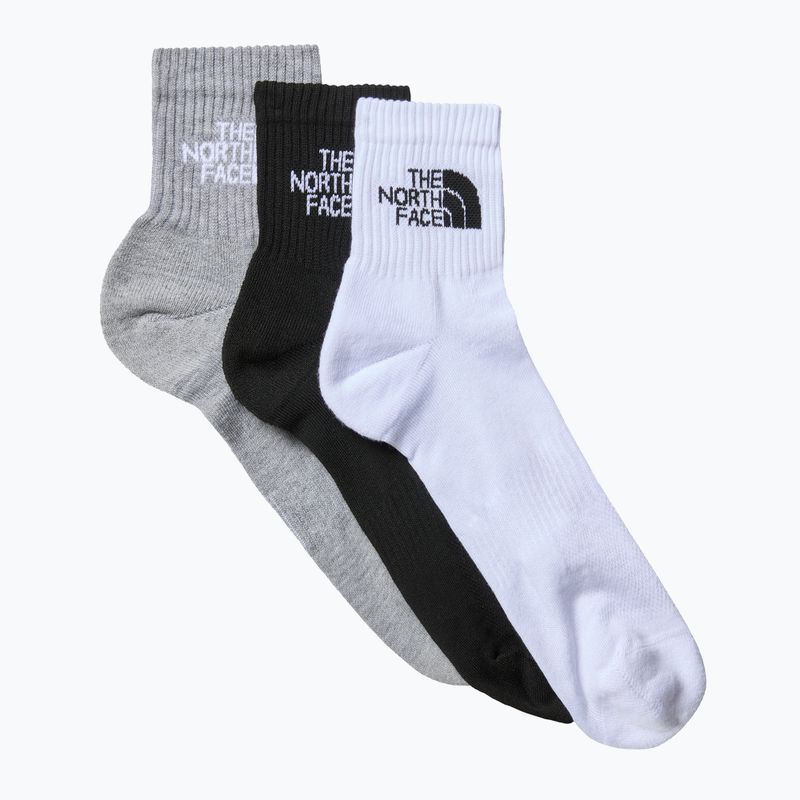 trekking zokniThe North Face Multi Sport Cush Quarter Sock 3 pary black assorted