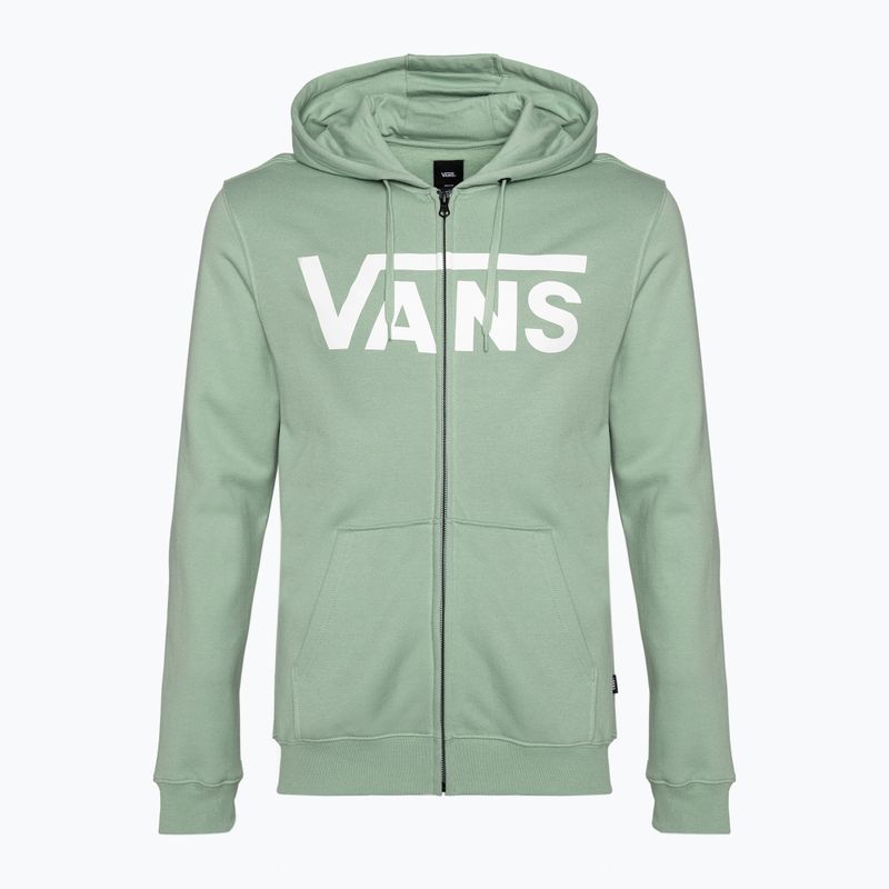 Férfi pulóver  Vans Mn Vans Classic Zip Hoodie Ii iceberg green