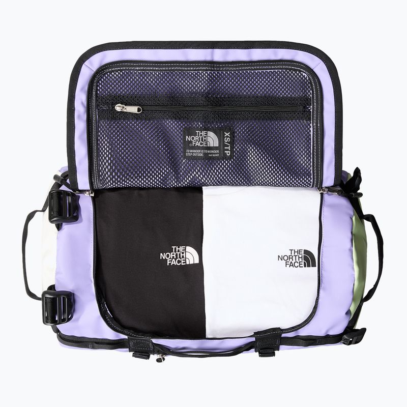 Utazótáska The North Face Base Camp Duffel XS 31 l high purple/astro lime 4