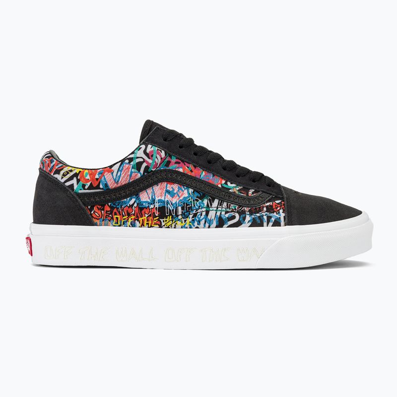 Cipő Vans Old Skool black multi 2