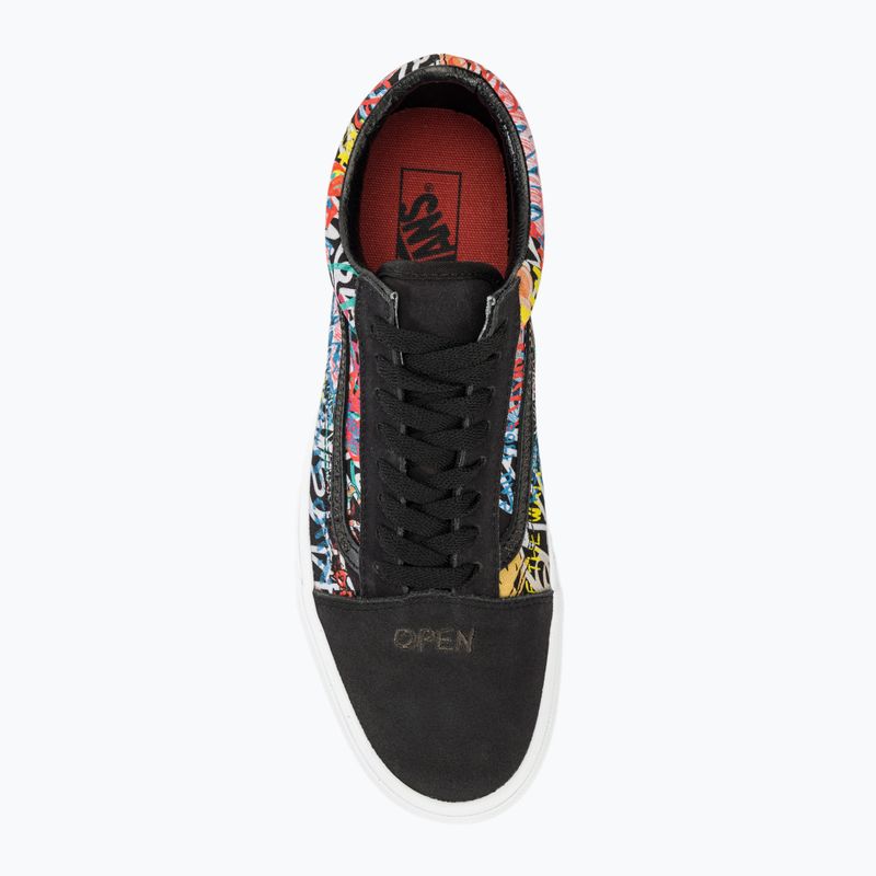 Cipő Vans Old Skool black multi 6