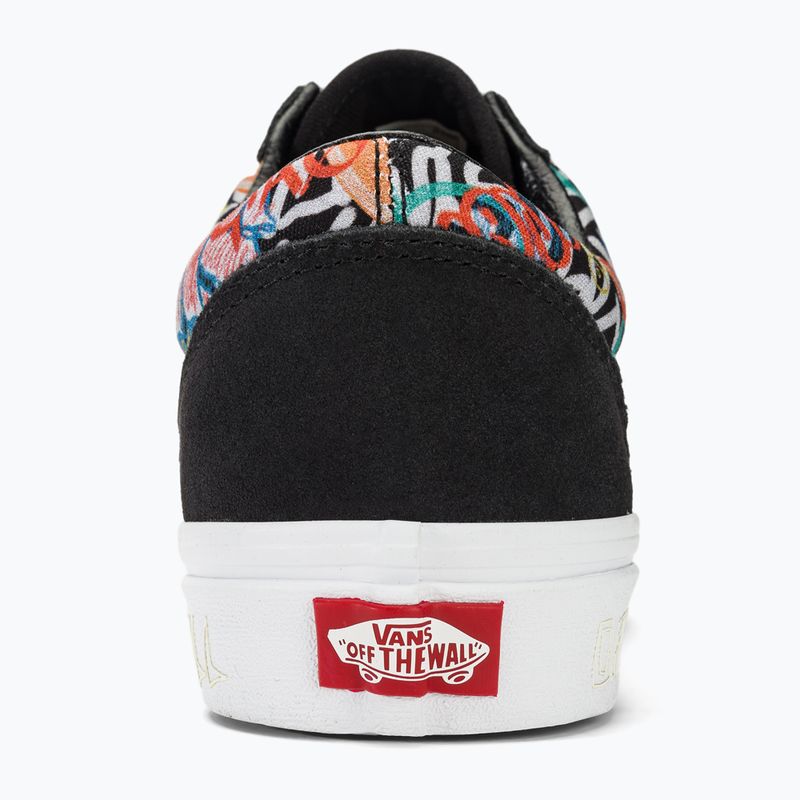 Cipő Vans Old Skool black multi 7