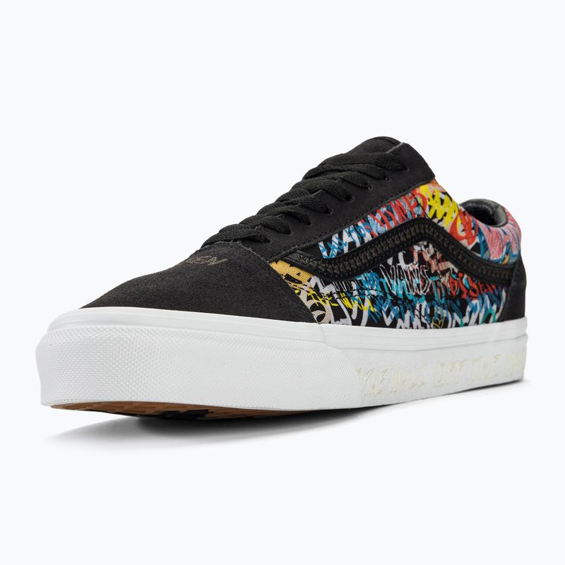 Cipő Vans Old Skool black multi 8