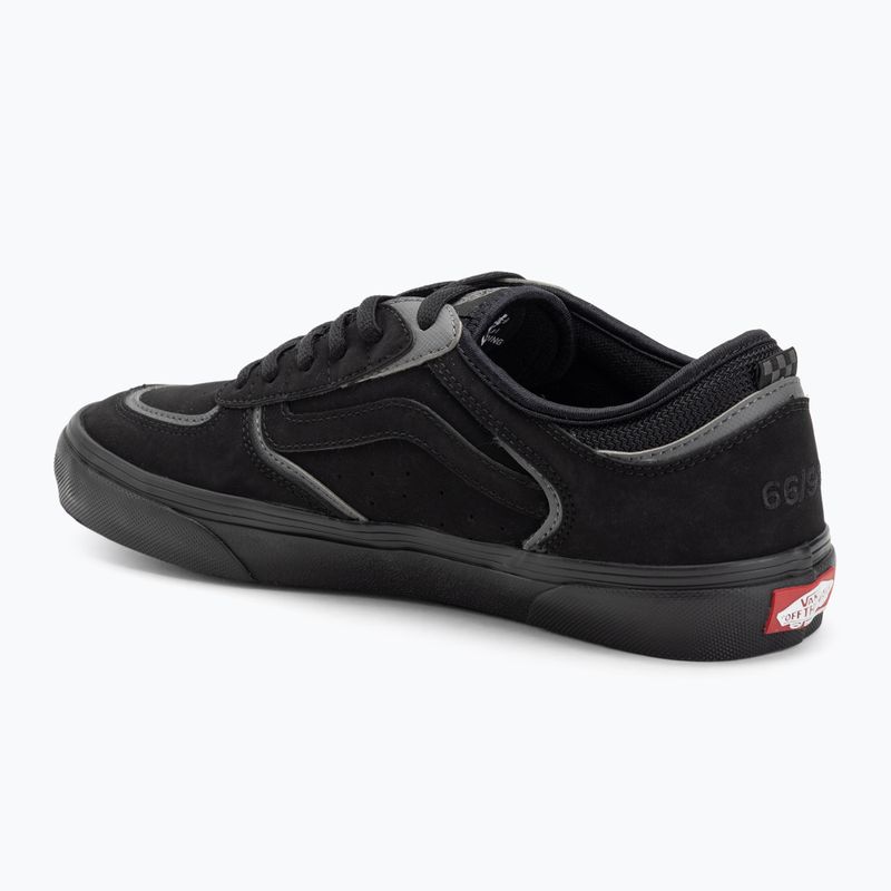 Vans Skate Rowley fekete/ezüst cipő 3