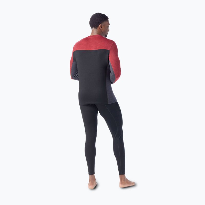 Férfi termoaktív pulóver Smartwool Classic Thermal Merino Base Layer Colorblock Crew Boxed 2