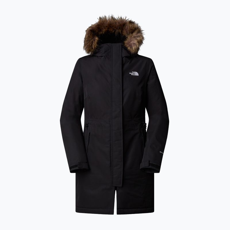 Női pehelykabát The North Face Zaneck Parka black/black 5