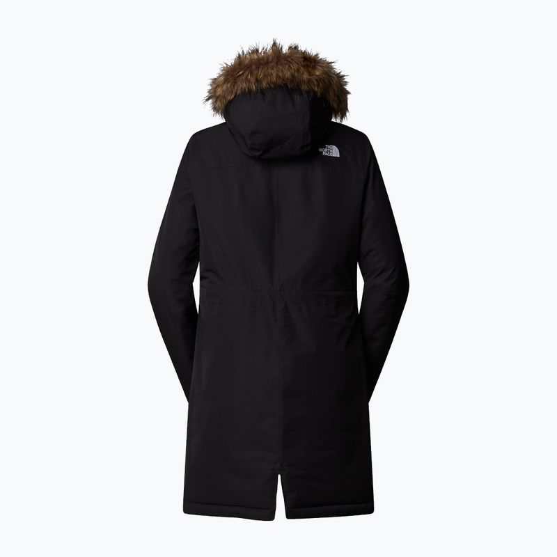 Női pehelykabát The North Face Zaneck Parka black/black 6