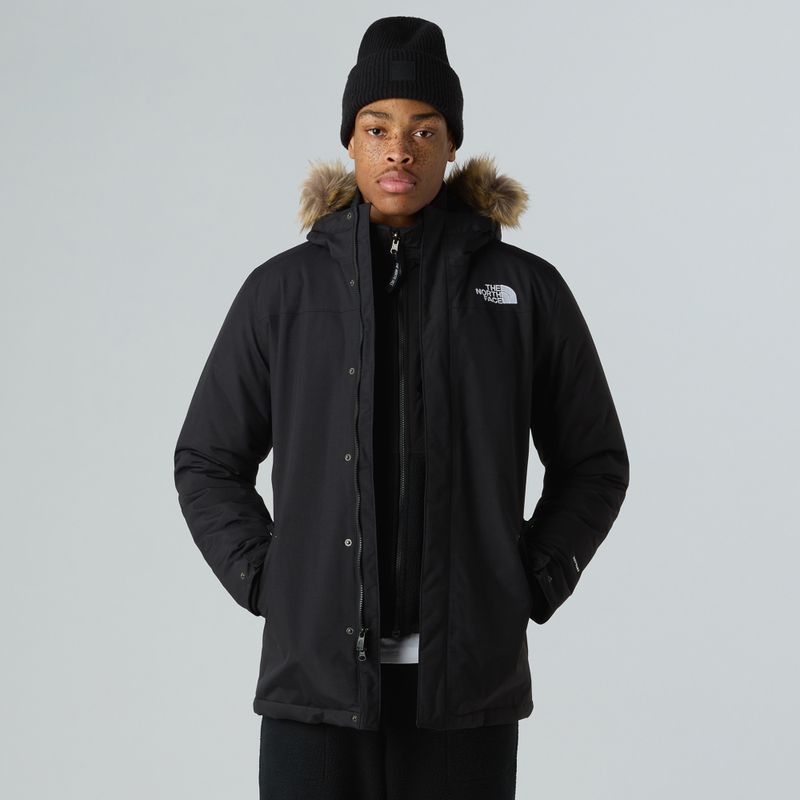 Férfi pehelykabát The North Face Zaneck fekete/fekete 4