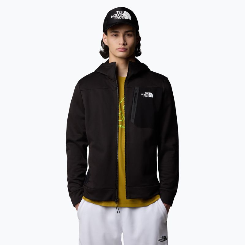 Férfi The North Face Mountain Athletics Full Zip Fleece pulóver fekete 4