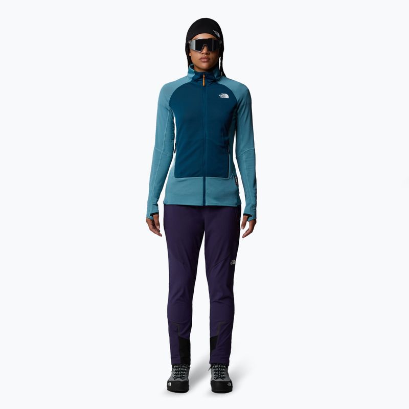 Női The North Face Bolt Polartec kabát algae kék/középkék petrol 2