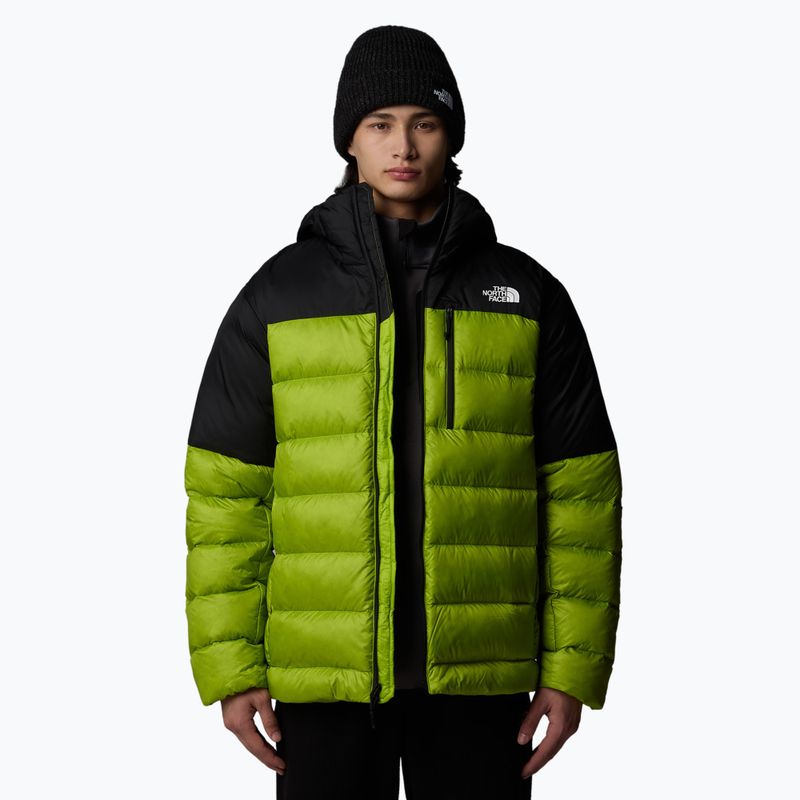 Férfi pehelykabát The North Face Kalix Down Hoodie meadow grass/black 4