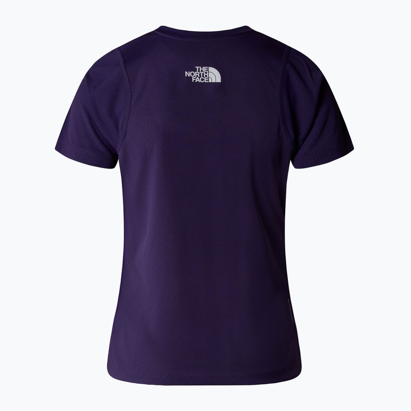 Női futópóló The North Face Lightbright Tee örökös lila 5