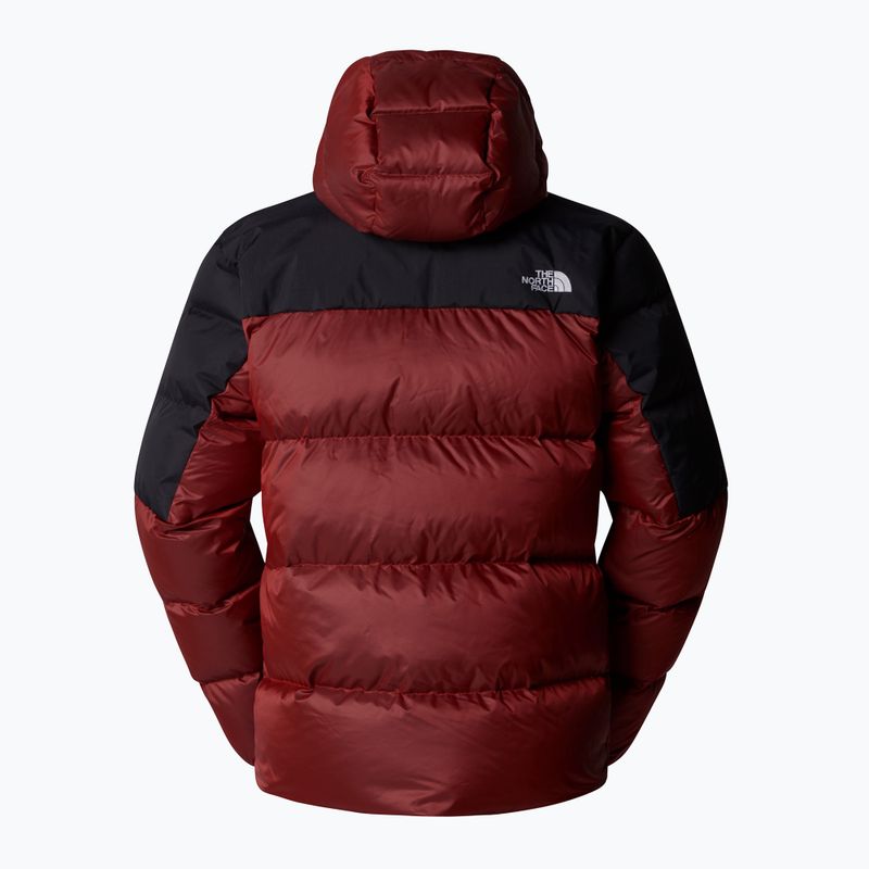 Férfi pehelykabát The North Face Diablo Down 2.0 Hoodie magas kockázatú piros/fekete heather 6