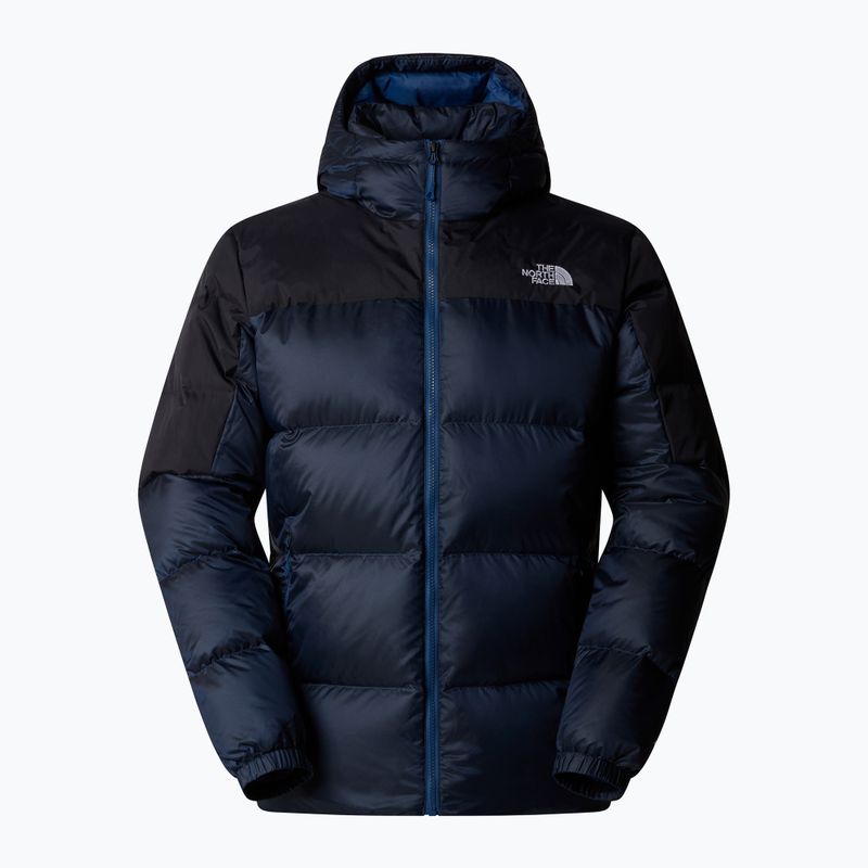 Férfi pehelypaplan The North Face Diablo Down 2.0 Hoodie árnyékos kék/fekete heathe 5