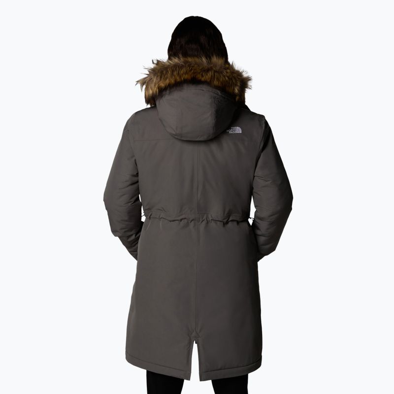 Női pehelykabát The North Face Zaneck Parka smoked pearl 3