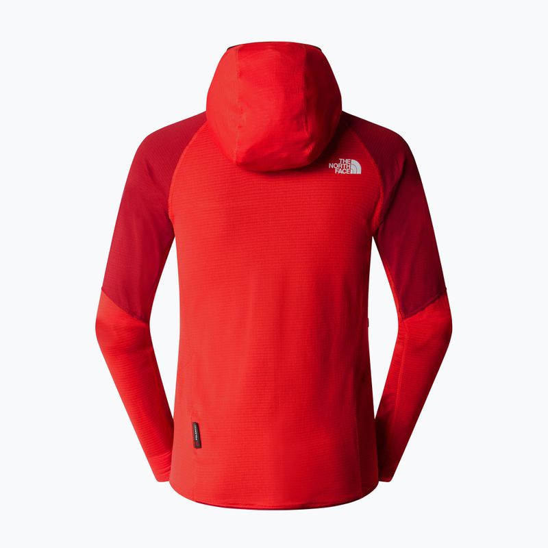 Férfi The North Face Bolt Polartec kapucnis pulóver magas kockázatú piros/garnet piros 6