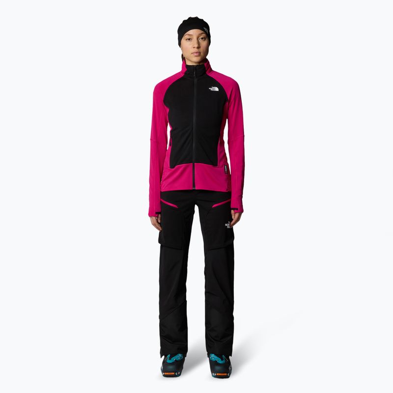 Női The North Face Bolt Polartec kabát rózsaszín primrose/fekete 2