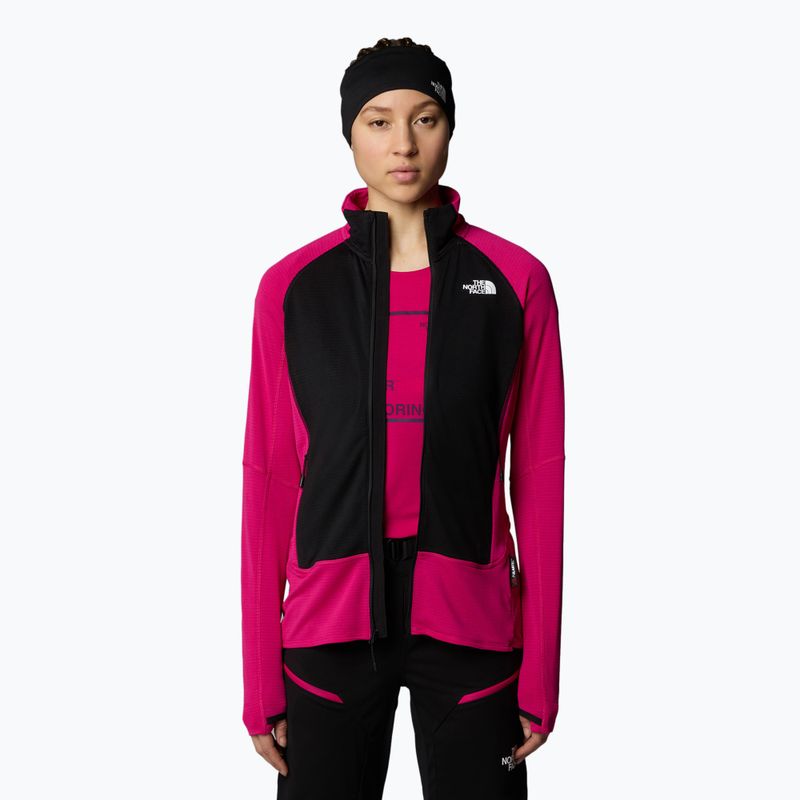 Női The North Face Bolt Polartec kabát rózsaszín primrose/fekete 4