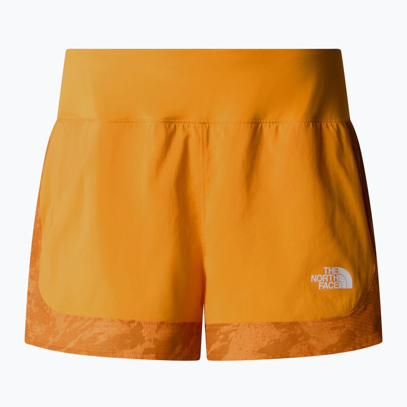 Női futónadrág The North Face Sunriser 2.5" sárgabarack mázas hegyvidék 4