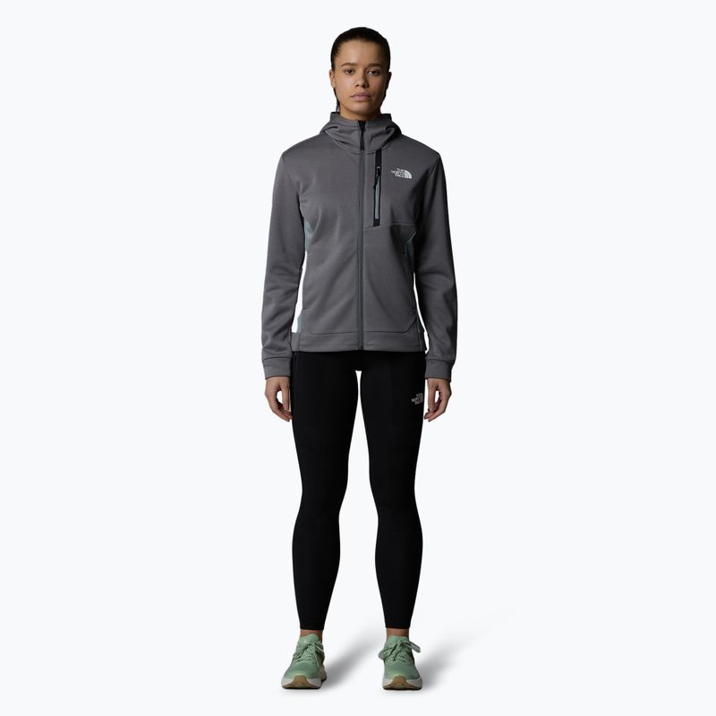 Női The North Face Mountain Athletics FZ Fleece füstölt gyöngyház/ emlékmű szürke melegítőfelső 2