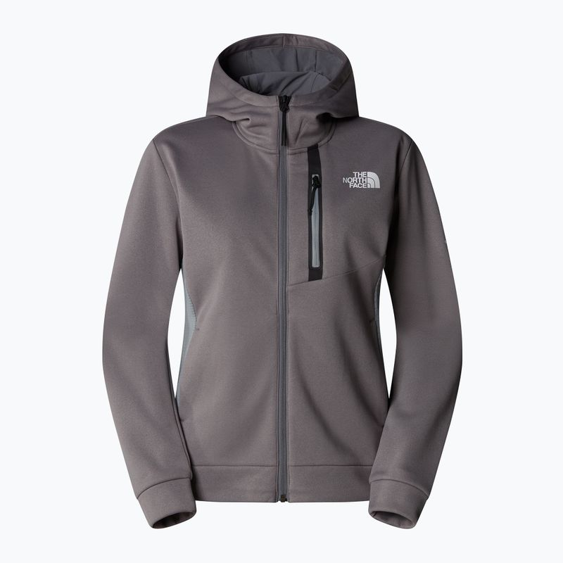 Női The North Face Mountain Athletics FZ Fleece füstölt gyöngyház/ emlékmű szürke melegítőfelső 5