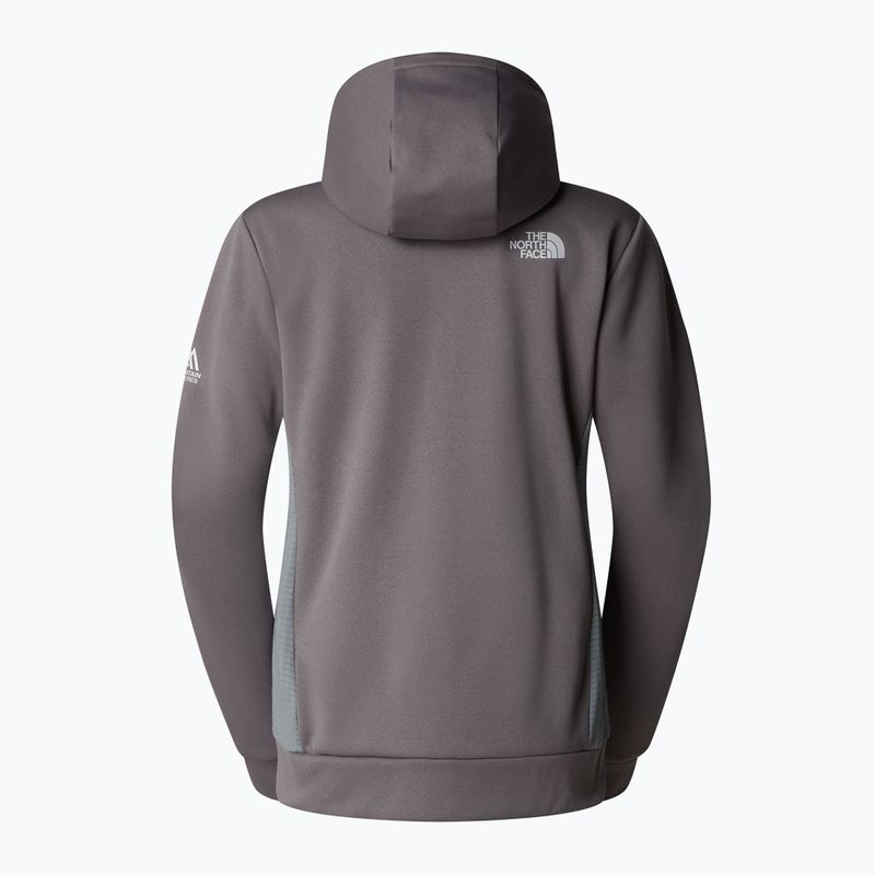 Női The North Face Mountain Athletics FZ Fleece füstölt gyöngyház/ emlékmű szürke melegítőfelső 6