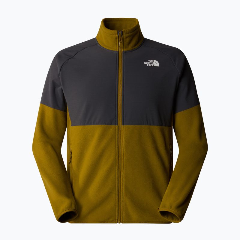 Férfi The North Face Glacier Heavyweight Full Zip pulóver mohazöld/ aszfalt szürke 5