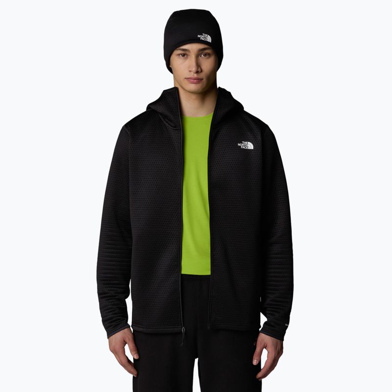 Férfi trekking pulóver The North Face Vertical Thermal FZ Hoodie fekete 4