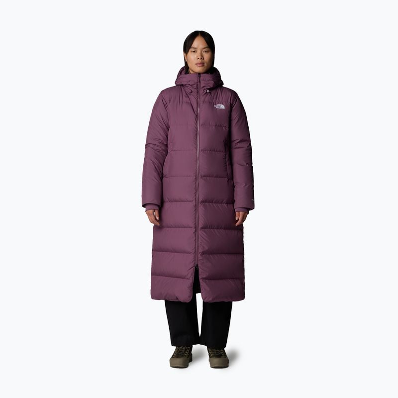Női pehelykabát The North Face Triple C Parka éjjeli lila 3