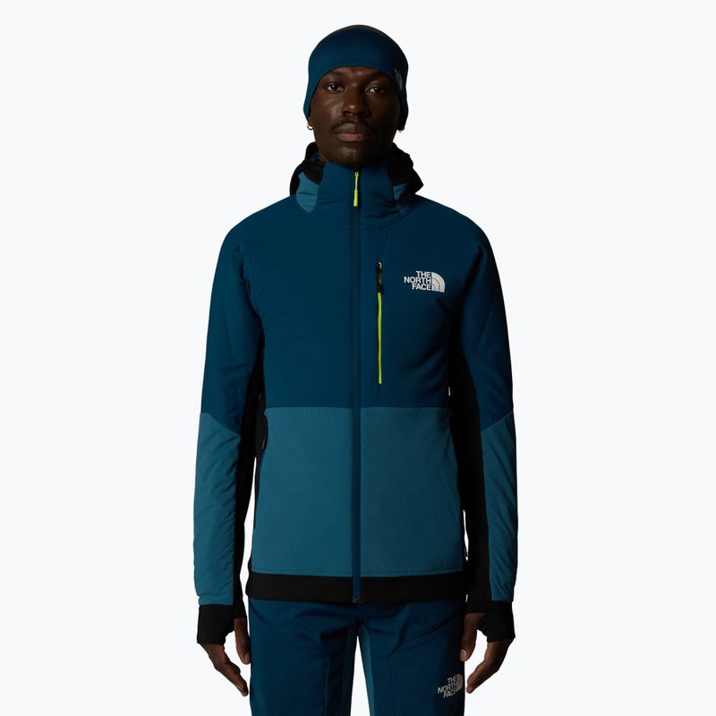 Férfi hibrid dzseki The North Face Binntal Hybrid Ventrix Hoodie mallard blue/midnight