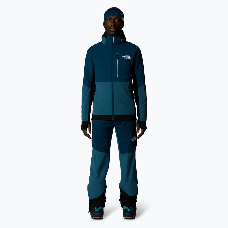 Férfi hibrid dzseki The North Face Binntal Hybrid Ventrix Hoodie mallard blue/midnight 2
