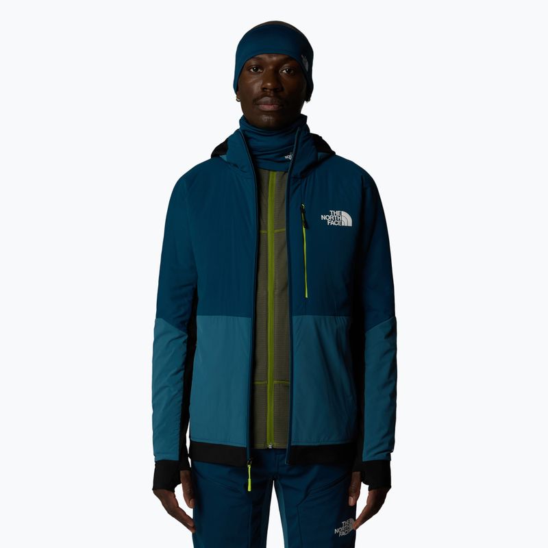 Férfi hibrid dzseki The North Face Binntal Hybrid Ventrix Hoodie mallard blue/midnight 4