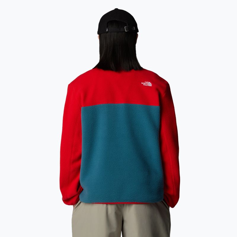 Férfi The North Face Yumiori 1/4 Zip pulóver mallard kék/ magas kockázatú 3