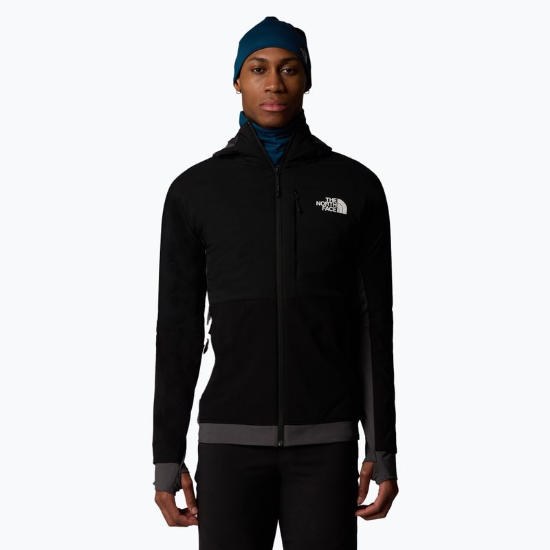 Férfi hibrid dzseki The North Face Binntal Hybrid Ventrix Hoodie black/black/ant