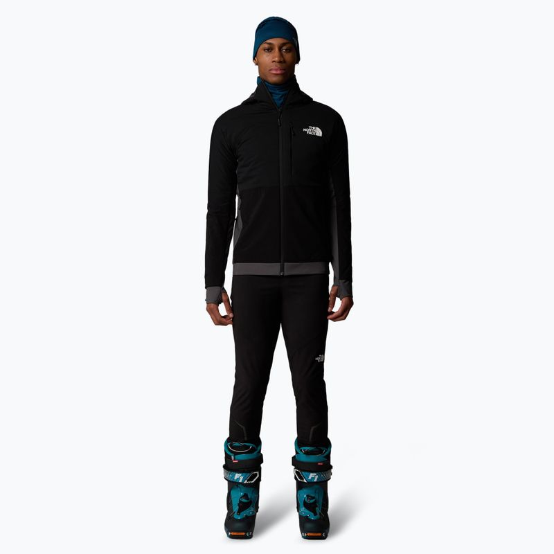 Férfi hibrid dzseki The North Face Binntal Hybrid Ventrix Hoodie black/black/ant 2