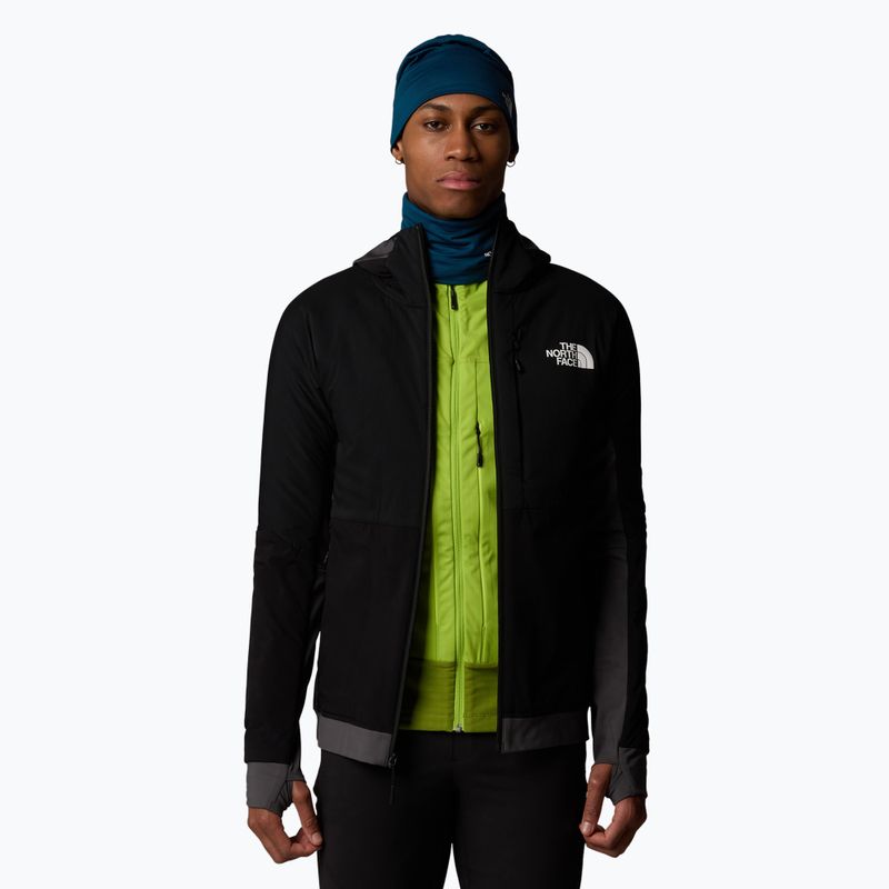 Férfi hibrid dzseki The North Face Binntal Hybrid Ventrix Hoodie black/black/ant 4