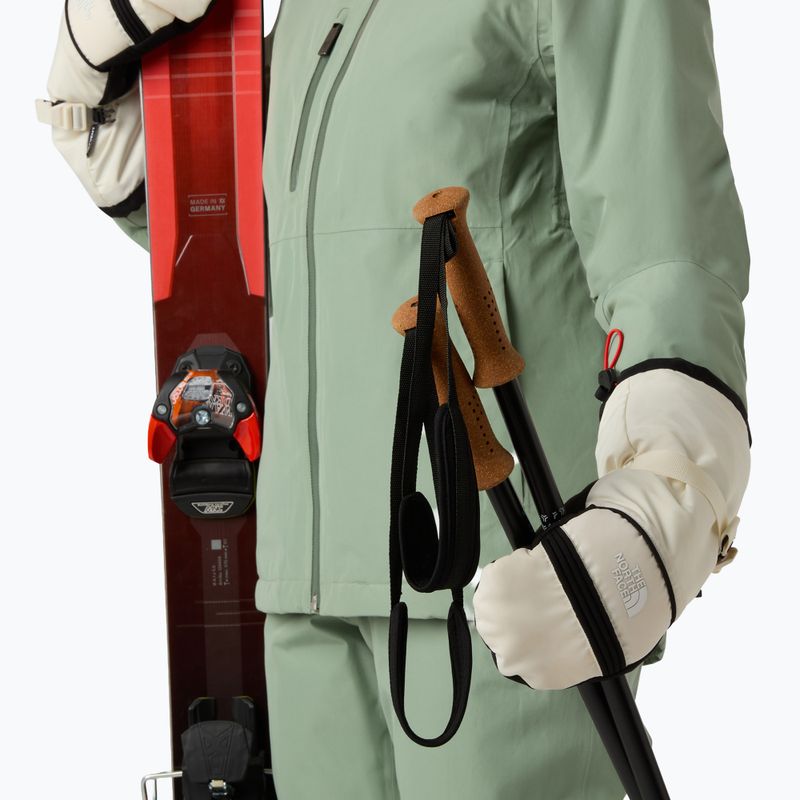 Női síkesztyűk The North Face Montana Ski Mitt fehér dűne 5