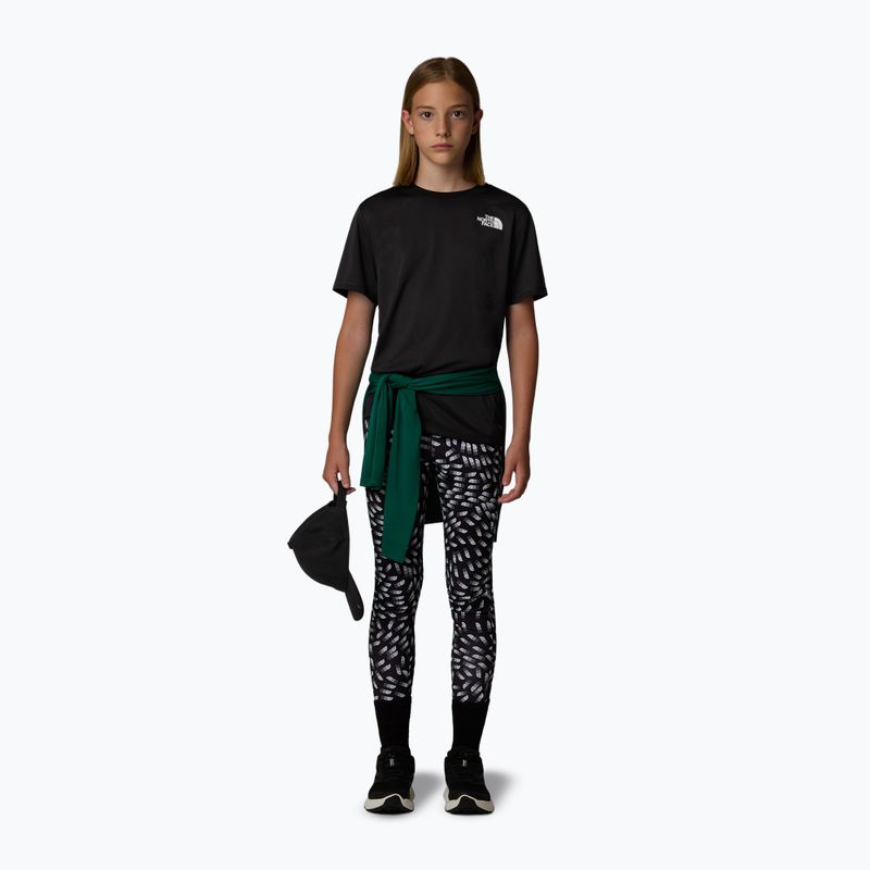 The North Face Reaxion gyermek póló fekete 2