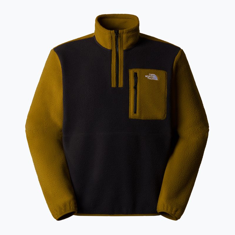 Férfi The North Face Yumiori 1/4 Zip fekete/ mohazöld melegítőfelső 4