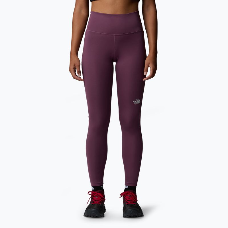 Női futó leggings The North Face Mountain Athletics 25In Flex Tight éjjeli lila